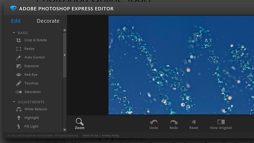 Adobe Photoshop Express