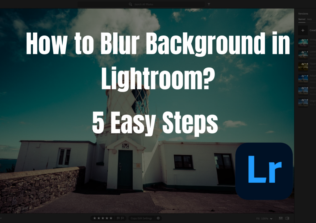 How to Blur Background in Lightroom