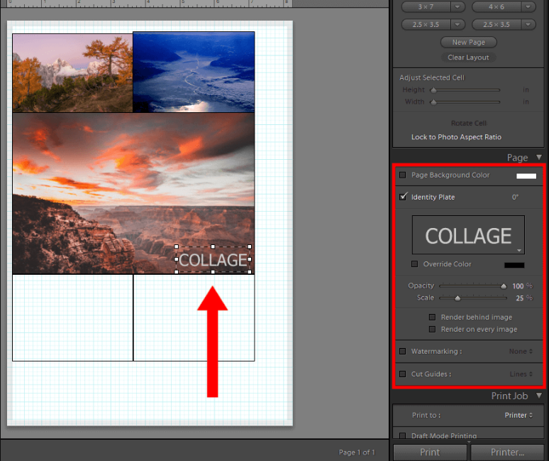 lightroom collage